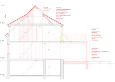 Umbau Reihen&shy;einfamilien&shy;haus