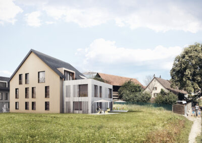 Neubau Wohn&shy;überbauung