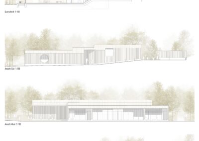 Wettbewerb Schulraumerweiterung Biel-Benken (3. Rang)